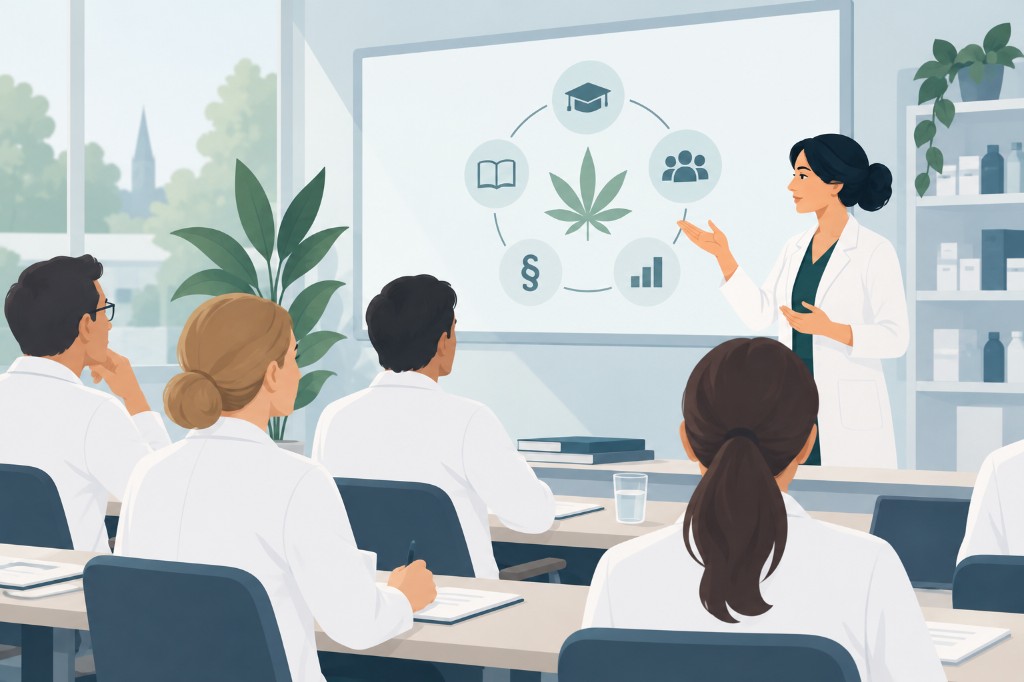 Fortbildung zu Medizinalcannabis für Apotheker:innen und pharmazeutisches Fachpersonal